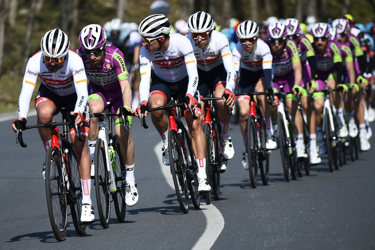 Trek-Segafredo missed the key attack at the Trofeo Laigueglia and had to lead the chase