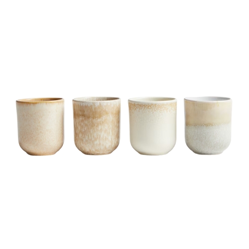 H&M, 4-Pack Stoneware Mugs