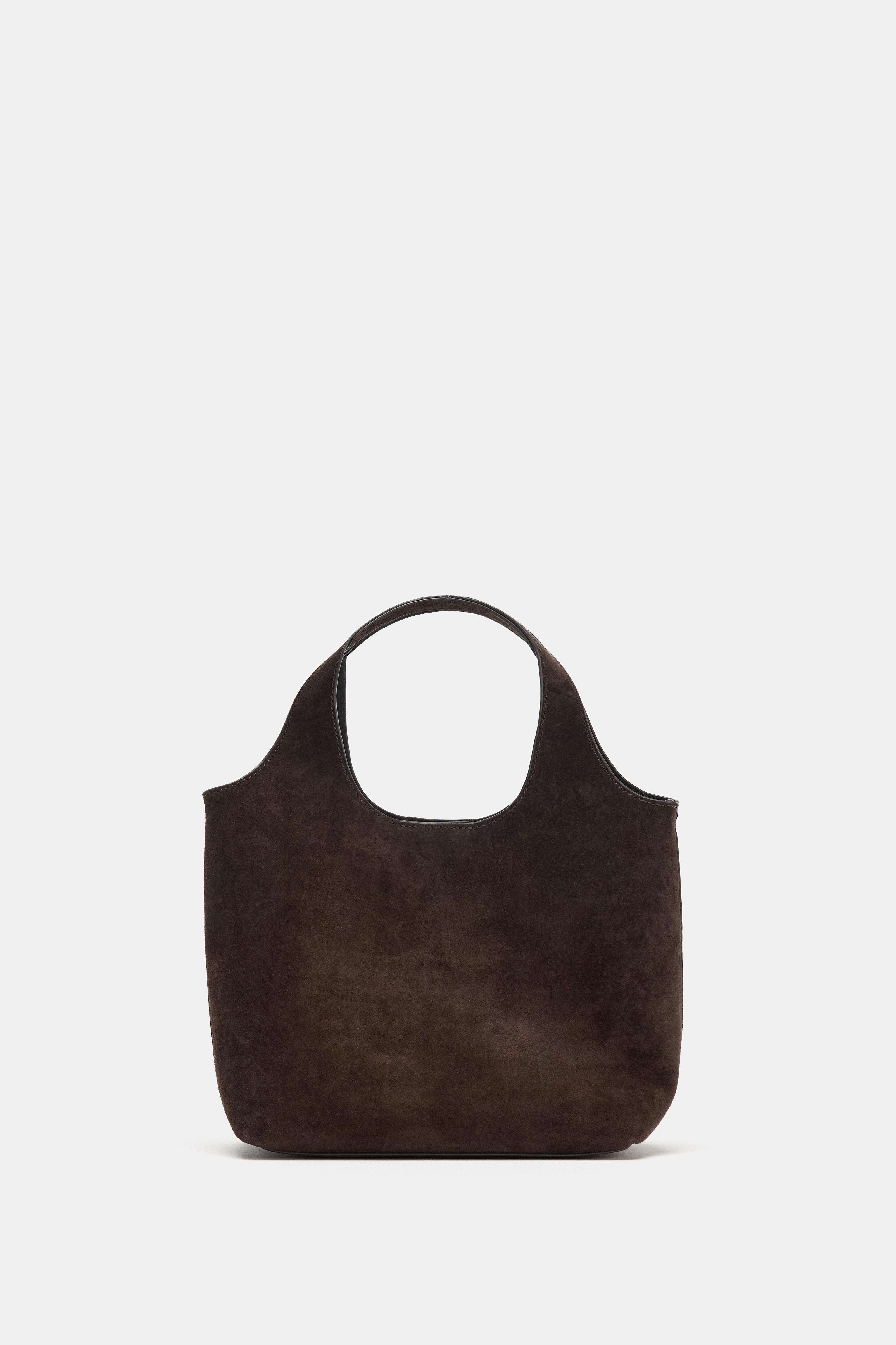 Leather Mini Shopper Bag