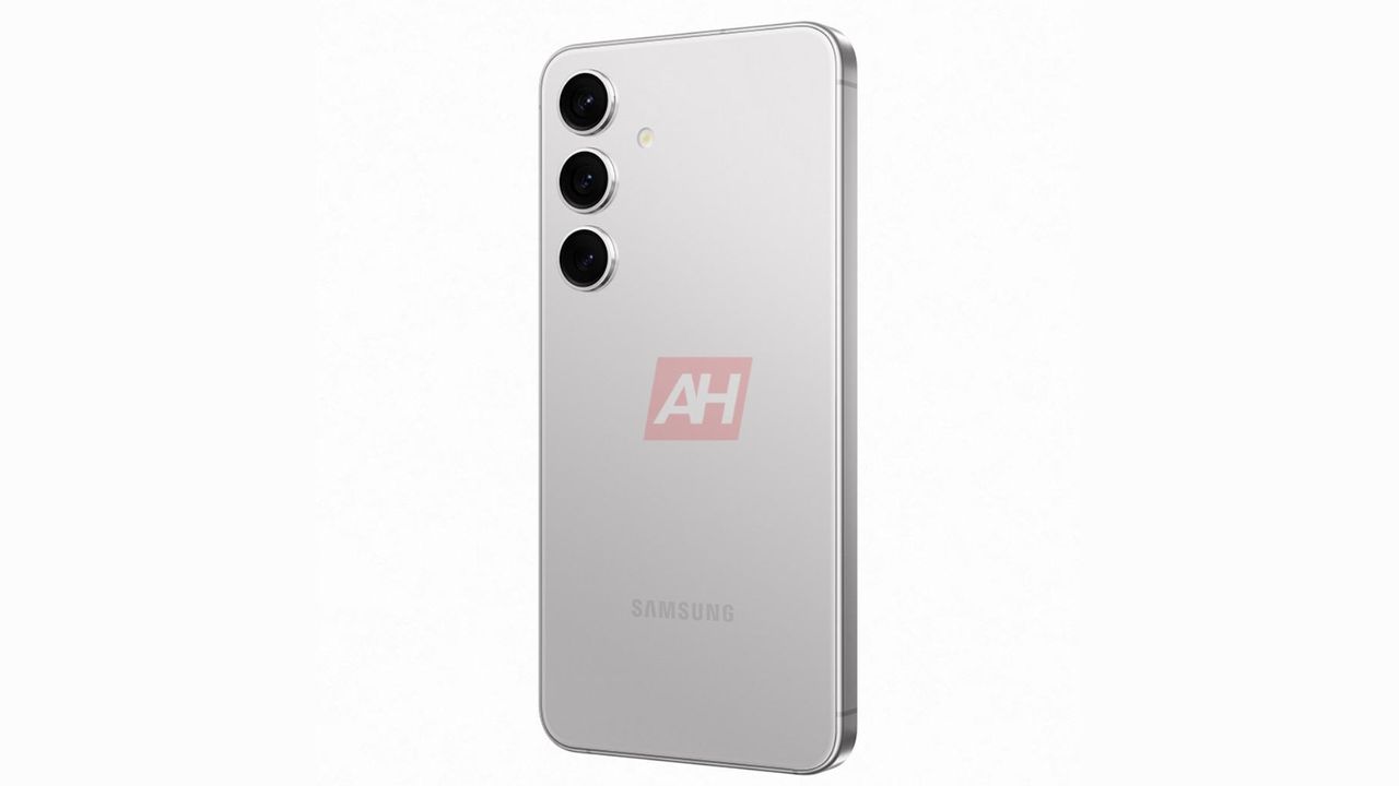 A leaked Samsung Galaxy S24 render