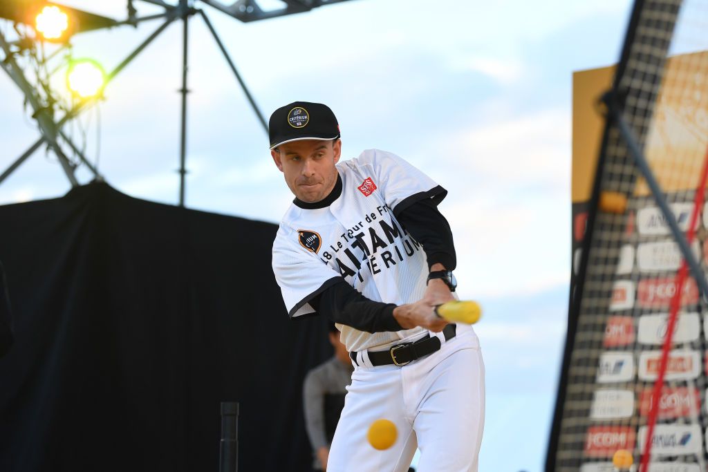 Thankfully Alexander Kristoff is better at cycling than he is at baseball