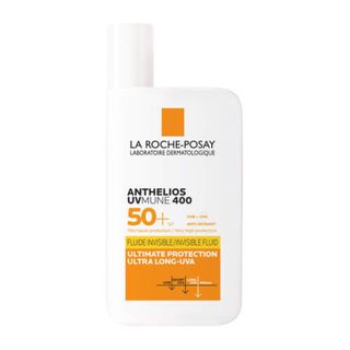 best sunscreen for acne-prone skin - La Roche-Posay Anthelios UVMune 400 Invisible Fluid SPF50+