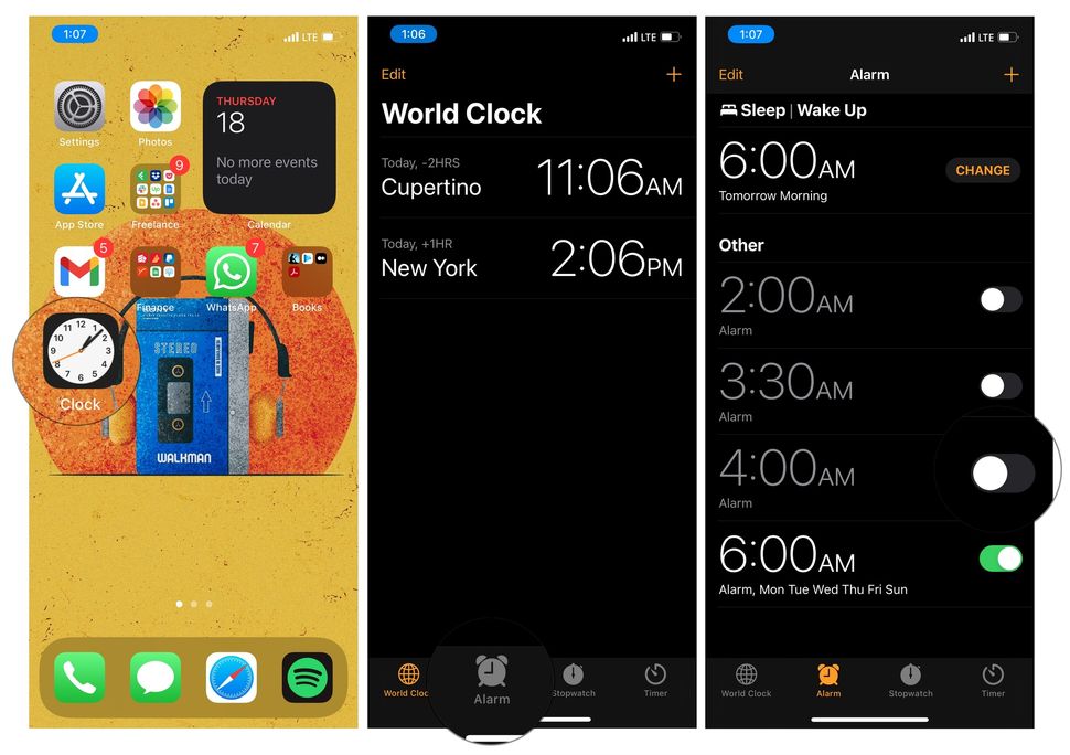 How to set alarms on iPhone or iPad iMore