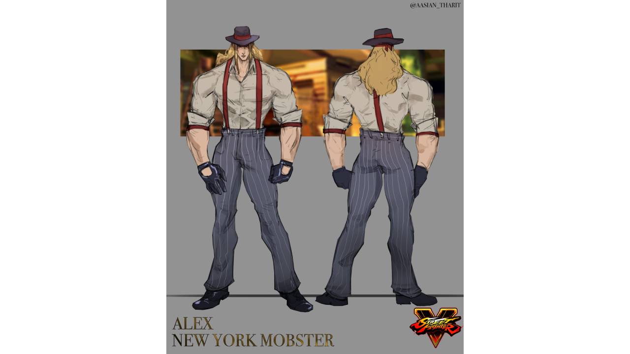 Alex Street Fighter V costume design contest