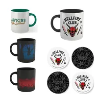 Stranger Things 4-pack Coasters and Mugs Bundle Stranger Things 4-pack Coasters and Mugs Bundle