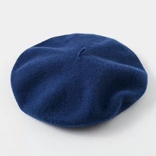 Free People Margot Beret in Navy