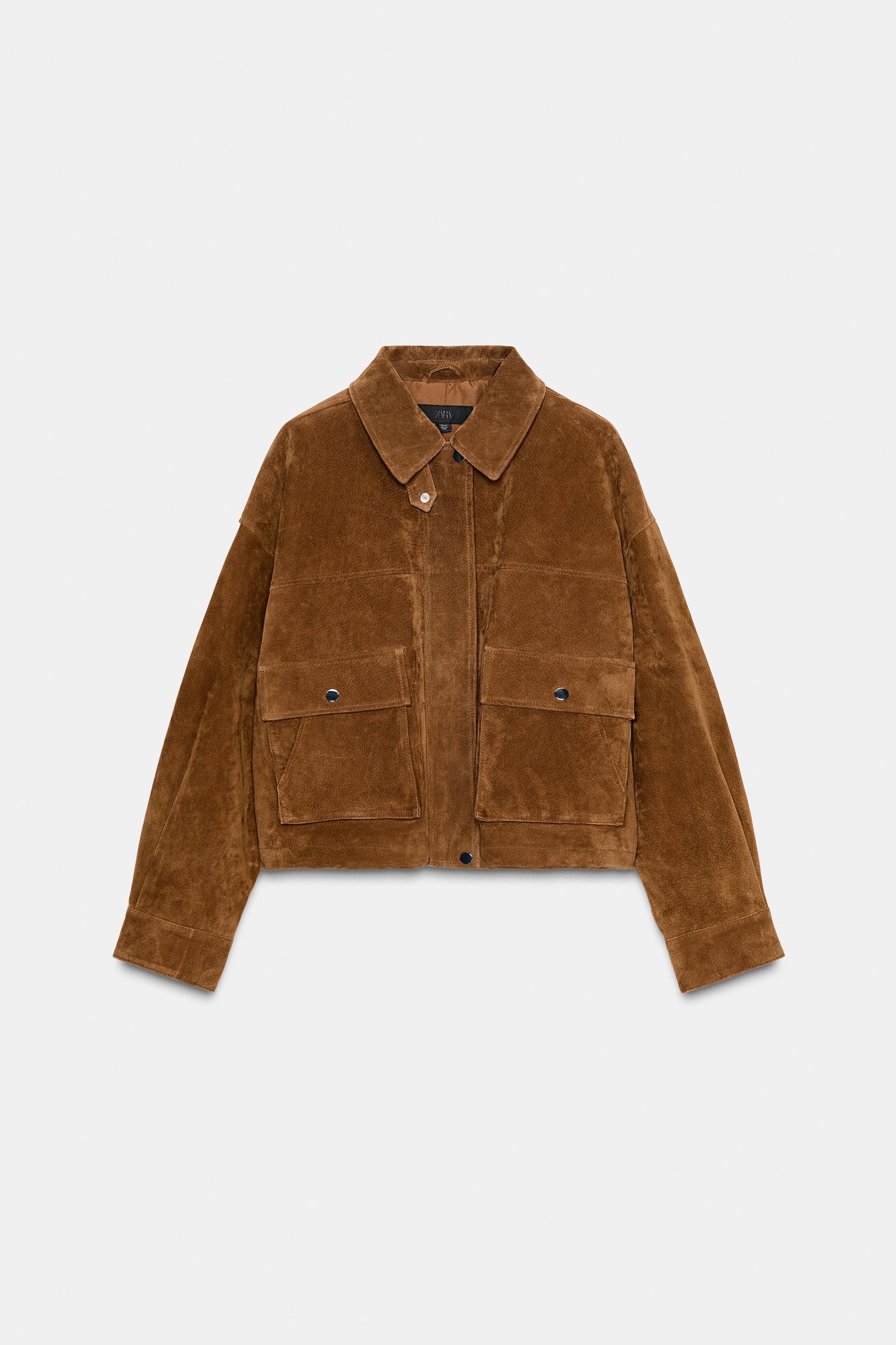 100% Leather Bomber Jacket