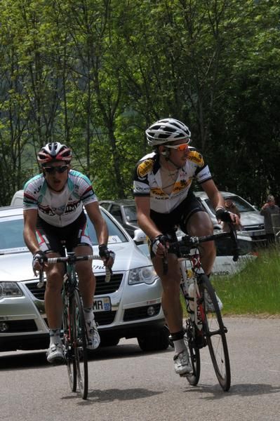 Enrico Rossi (Ceramica Flaminia) and Thomas De Gendt (Topsport Vlaanderen - Mercator)