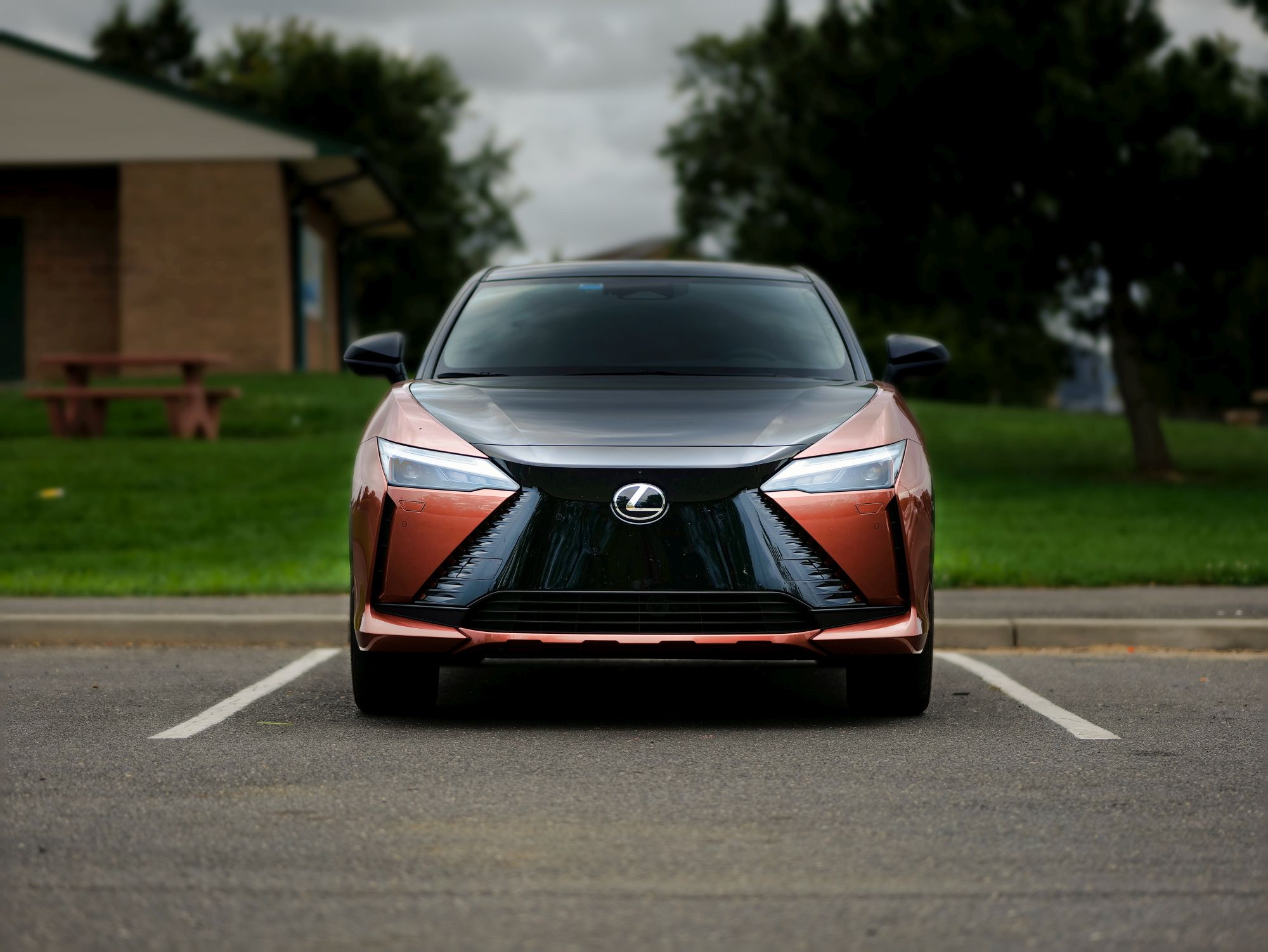 Lexus RX 450h+ - Google Gemini در مقابل شخص.