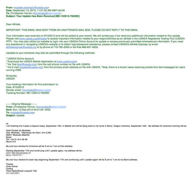 Chris Horner's email