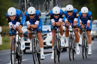 Etixx-QuickStep finished second during stage 5 at the Eneco Tour