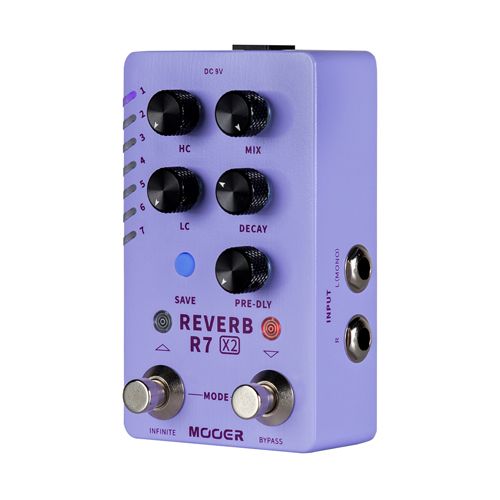 Mooer R7 Reverb pedal