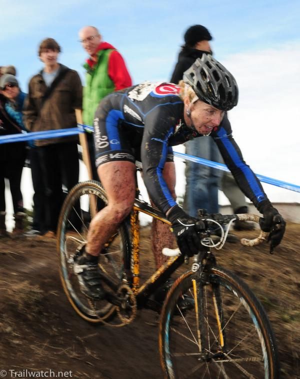 Laura Van Gilder (C3 Athletes Serving Athletes) having a seventh place ride.