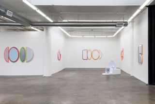 Beverly Fishman, Installation view of 'Love Letter to L.A.' at GAVLAK Los Angeles