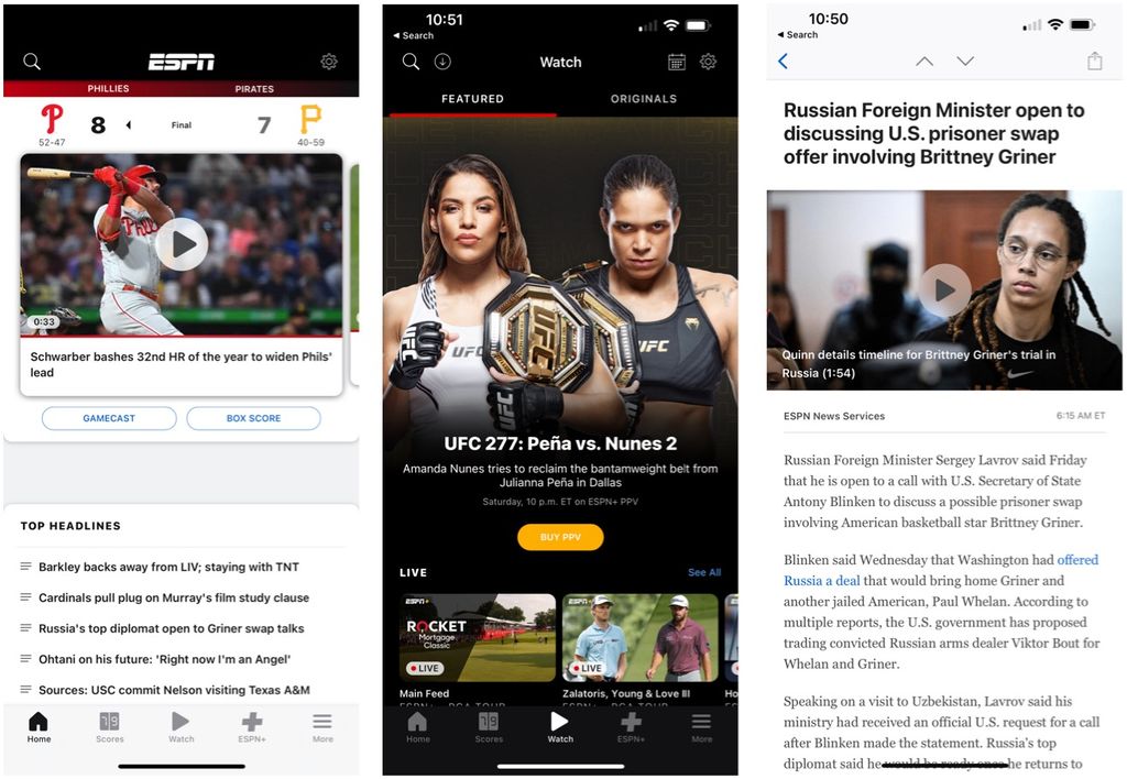Best sports apps for iPhone and iPad 2026 | iMore