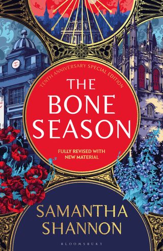 The cover of the Tenth Anniversary Special Edition of The Bone Season.