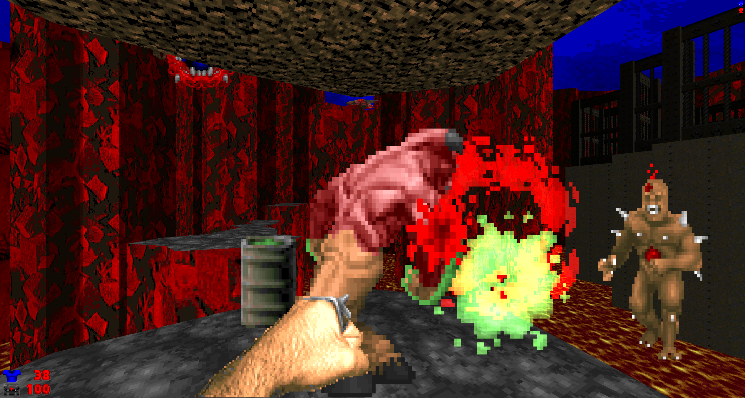 SIGIL II, Doom's sixth campaign episode, running on a modern PC gaming rig