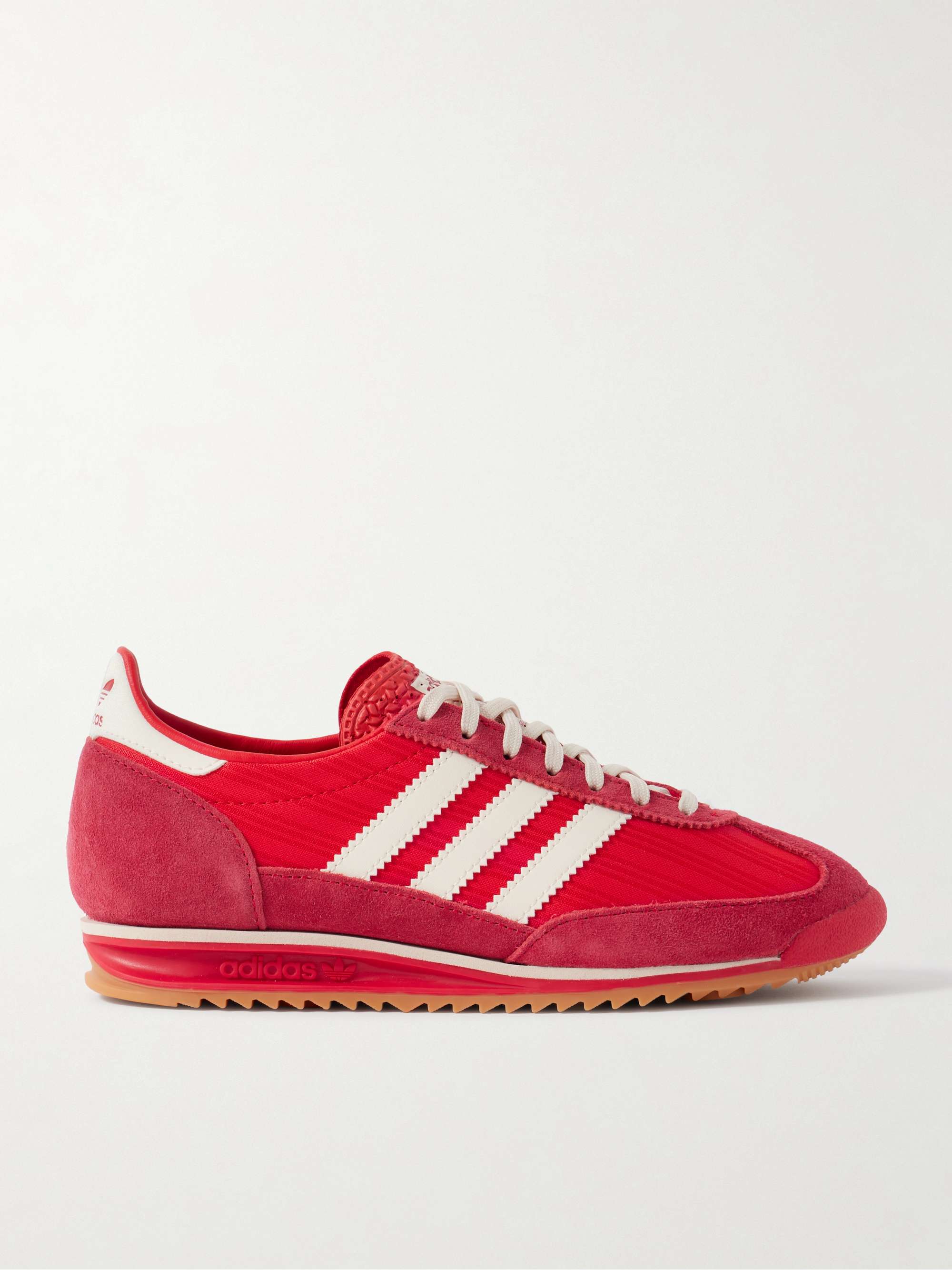 Sl 72 Og Suede and Leather-Trimmed Nylon Sneakers