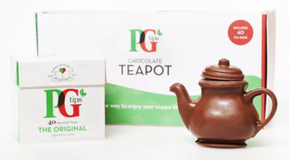 PG tips chocolate teapot