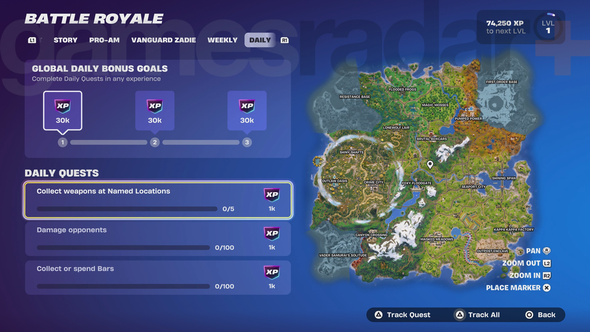 Fortnite Daily Quests Chapter 6 Season 3