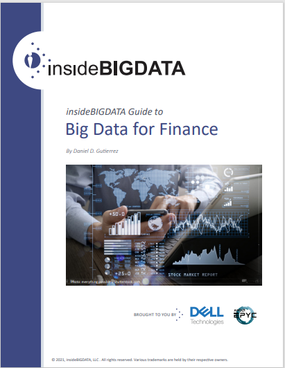 Whitepaper cover with title and centre image of man using a smart phone and overlay of data graphs and bar charts