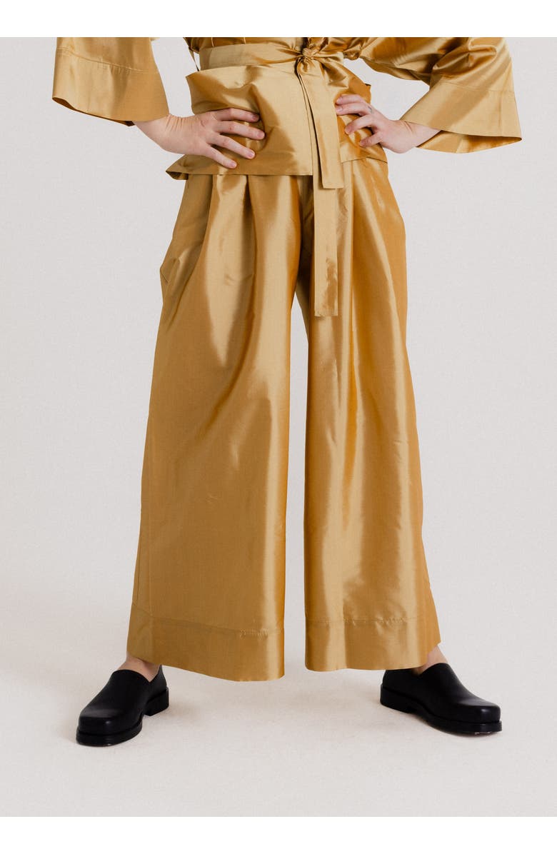 Wide Pleated Pants
