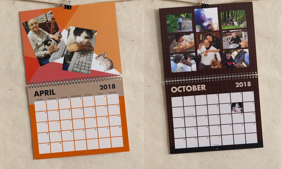 Best Photo Calendars of 2018 - Cheap, High-Quality Calendar Printing ...