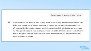 ChatGPT explaining VPN protocols
