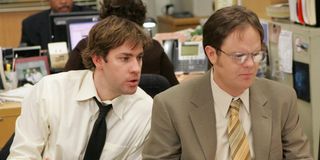 Jim and Dwight in The Office.