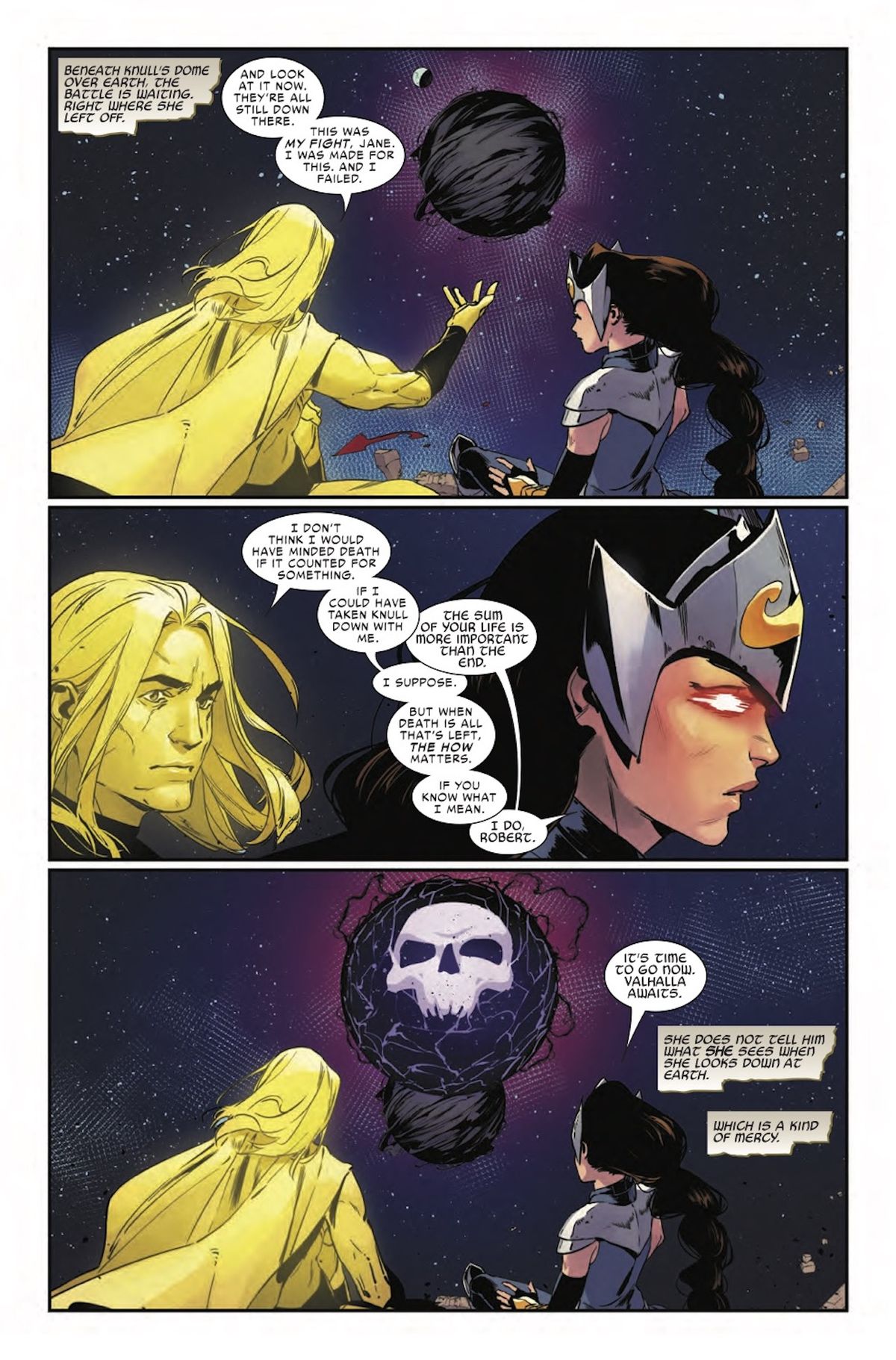 Page from King in Black: Return of the Valkyries #1