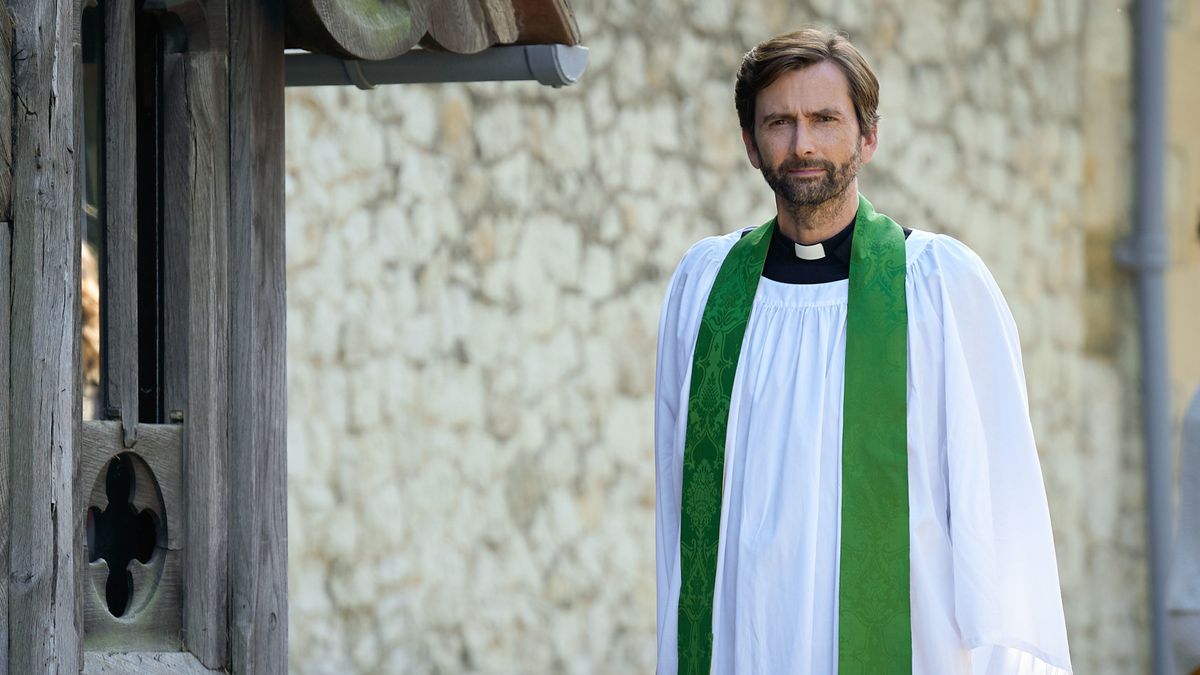 David Tennant as vicar Harry Watling in Inside Man