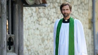David Tennant as vicar Harry Watling in Inside Man