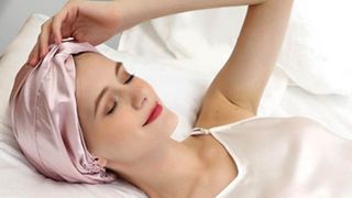 ZIMASILK 22 Momme 100% Mulberry Silk Sleep Cap for Women Hair Care