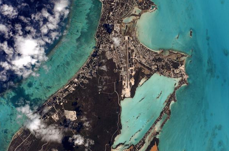 A photo taken by astronaut Scott Kelly from the International Space Station is the first in a weekly geography quiz game that Kelly will run on Twitter.