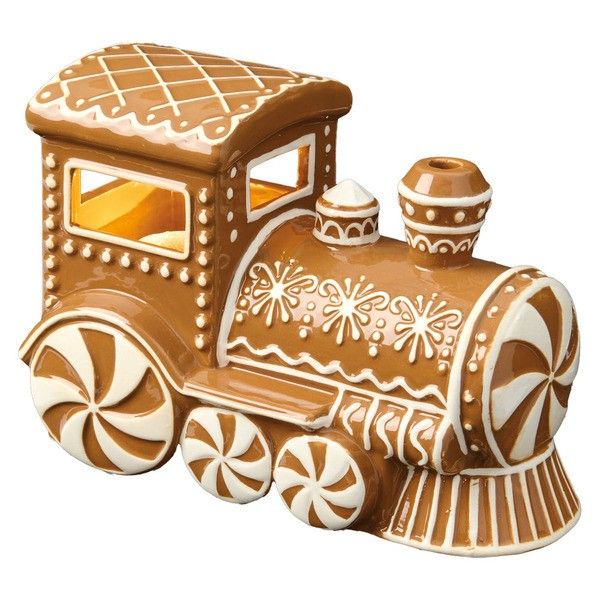 ALDI, Merry Moments Gingerbread Truck or Train, Swirl, Train