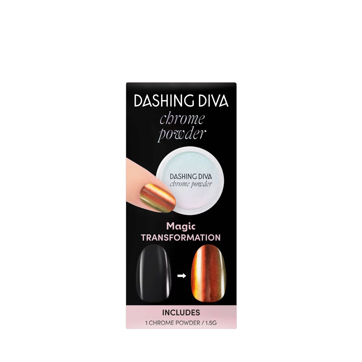 Dashing Diva Chrome Powder - 1.5gm