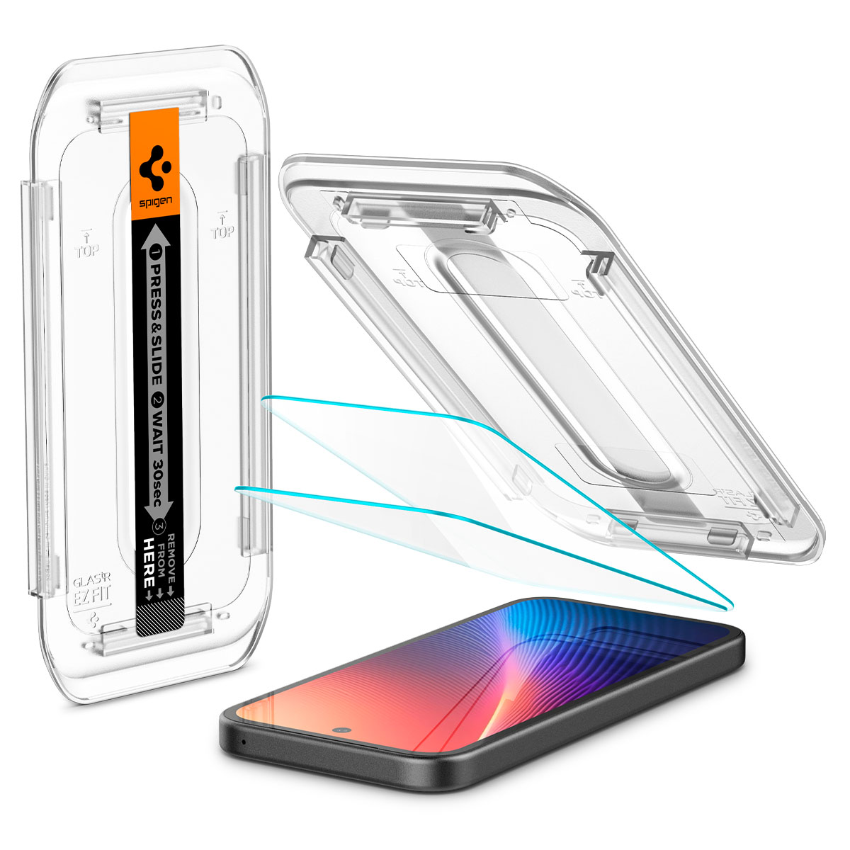 Spigen GlasTR EZ Fit Tempered Glass Screen Protector for Pixel 9a