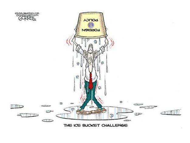 Obama cartoon foreign policy