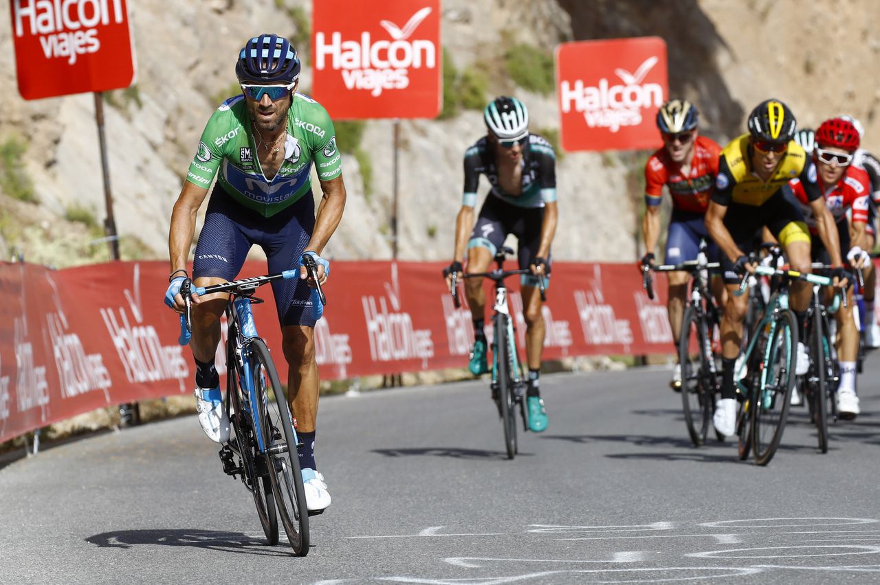 Alejandro Valverde on the move