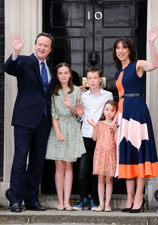The Camerons leave No.10 Downing Street in July