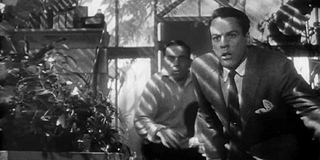 Kevin McCarthy and King Donovan in Invasion of the Body Snatchers