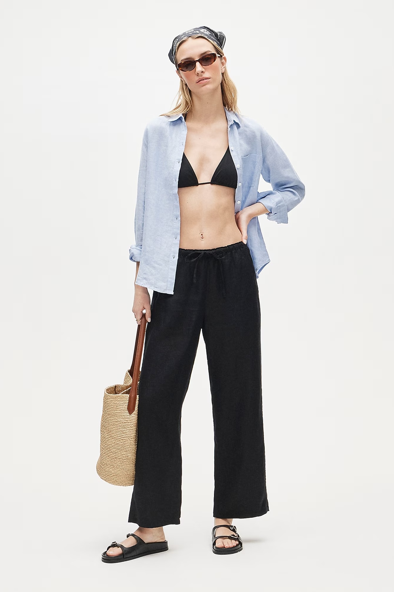 J.Crew, Soleil Pant in Linen