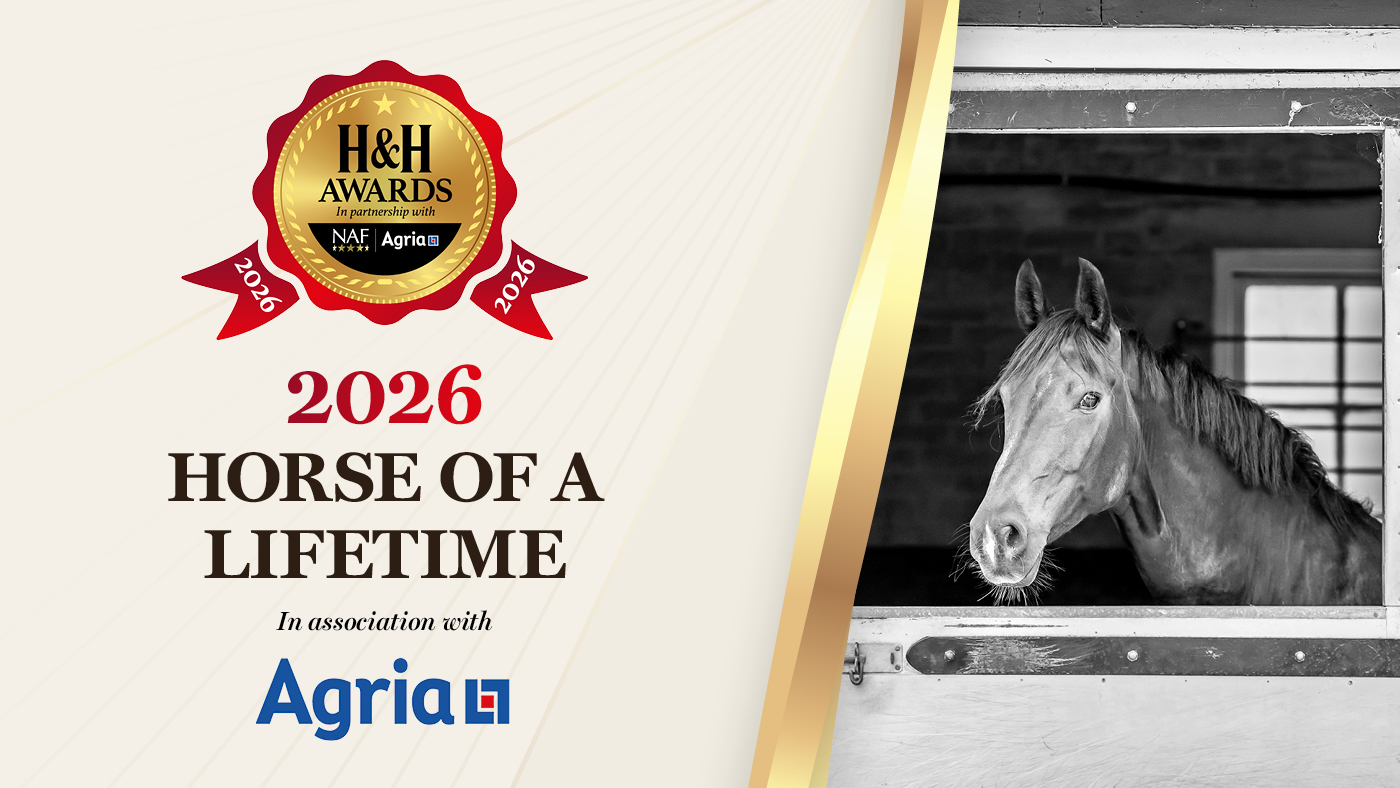 The logo for the Horse of a Lifetime Award