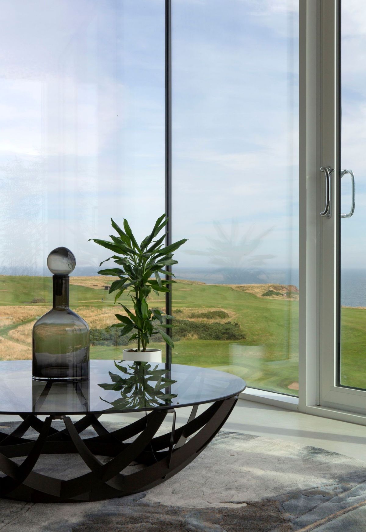 Inside the old coastguard station with contemporary interior design finishing touches