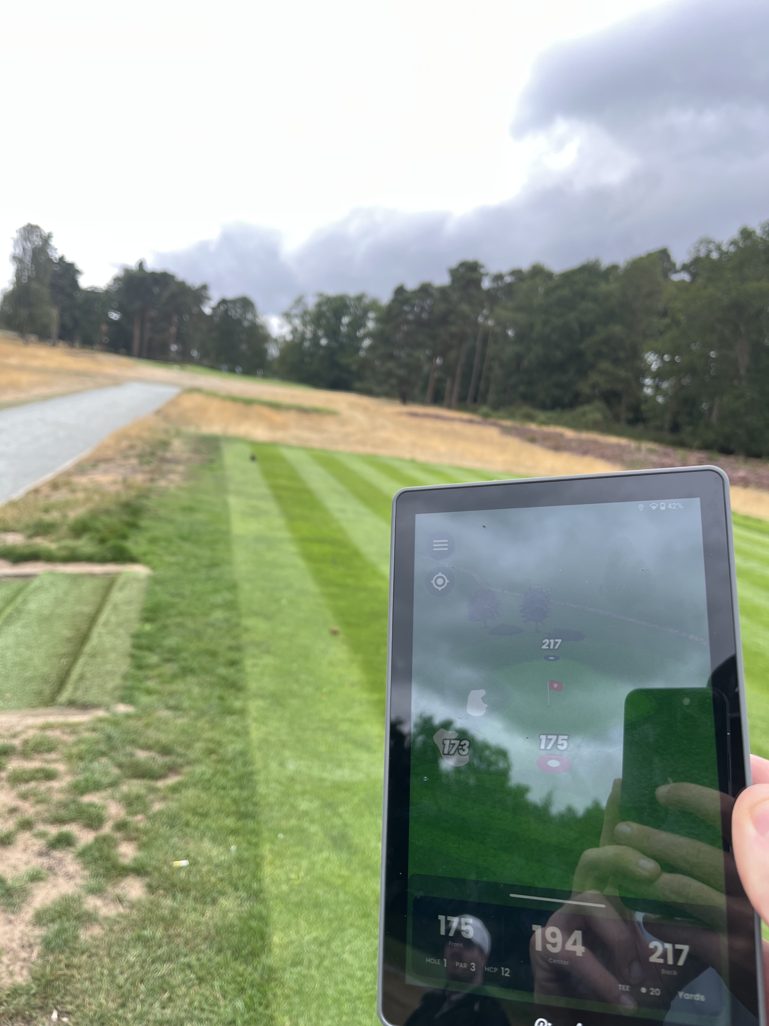 Pinned The Caddie GPS