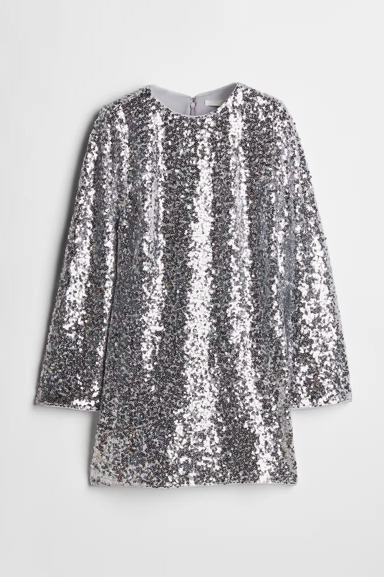 H&M sparkle holiday party cocktail dress
