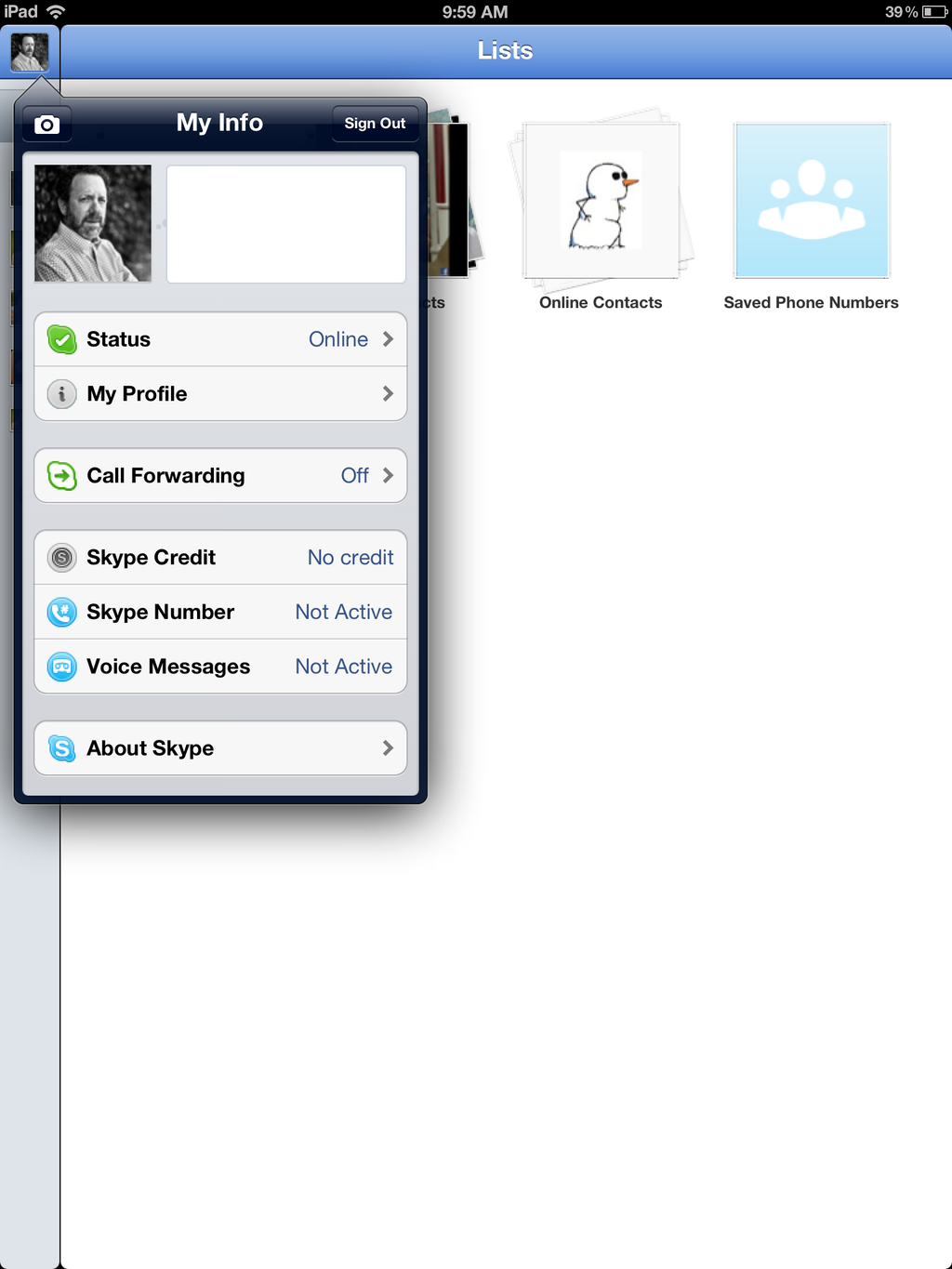 how to change skype email address on ipad