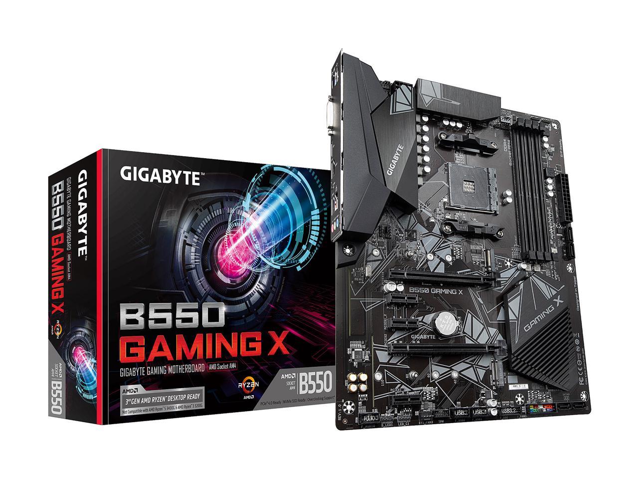 GIGABYTE B550 GAMING X
