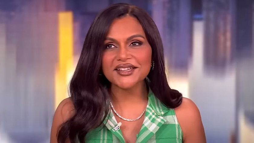 Mindy Kaling on The View on March 6, 2025.