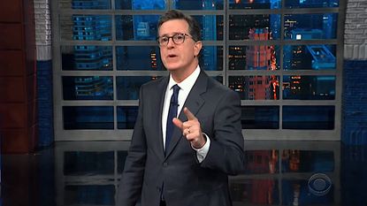 Stephen Colbert mocks white supremacists